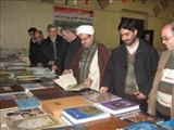 افتتاح نمايشگاه کتاب به مناسبت دهه فجر در شهرستان بناب 