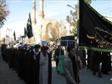 برگزاري مراسم عزاداري سالروز شهادت حضرت امام حسن عسکري عليه السلام در بناب 