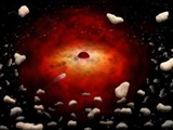 سیاه‌چاله‌ها سیارک‌ها را می‌بلعند