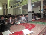 مراسم شبي با قرآن در روستاي جواش از توابع مرند