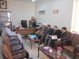 بازديد معاون فرهنگي وکارشناسان اداره کل تبليغات اسلامي از شهرستان شبستر 