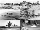  حمله شديد هواپيماهاي ژاپني به واحدهاي دريايي متفق در جنگ جهاني دوم 
