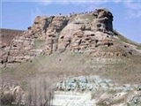 مردم مراغه در قله 3 هزار ساله گویجه قلعه