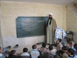 برگزاري دودوره نهضت احکام آموزي در مدارس روستاي پارام شهرستان هريس 