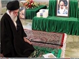 حضور رهبر معظم انقلاب در حرم مطهر امام‌ خمینی (ره) 