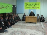 جلسه توجيهي مسئولين هيئات مذهبي به مناسبت ايّام فاطميّه (س) شهرستان آذرشهر 