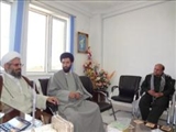 ديدار امام جمعه و رئيس اداره تبليغات اسلامي اهر با مسئولين ادارات اين شهرستان در اولين روز ماه رمضان