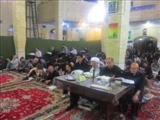 حضور امام جمعه شهرستان شبستر در مراسم ليالي قدر