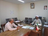 ديدار رئيس شوراي هيئات مذهبي با سرپرست اداره تبليغات اسلامي شهرستان شبستر 