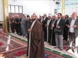 اقامه نماز عيد سعيد قربان در شهر يامچي مرند 