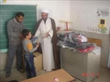 ديداررئيس اداره تبليغات اسلامي شهرستان بستان آبادبا روحاني وامام جماعت سدکلقان چاي