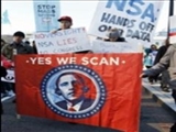 تظاهرات در واشنگتن علیه جاسوسی آمریکا 