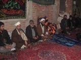 حضوررئیس اداره تبلیغات اسلامی شهرستان بناب در هیئات مذهبی 