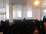 عزاداری اربعین حسینی هیئات خواهران در شهرستان هریس