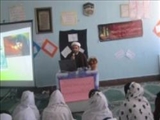 برگزاری گفتمان دینی در دبیرستان دخترانه شبانه روزی سمیّه زنوز شهرستان مرند 