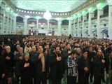 مردم آذربایجان شرقی به مناسبت رحلت پیامبر اکرم و امام حسن مجتبی(ع) عزاداری کردند