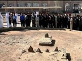 برگزاری مراسم عزاداری و قرائت زیارت از بعید پیامبر اعظم(ص)در روستای جانقور