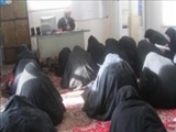حضور حجت‌الاسلام رجب زاده در محل برگزاری دوره تربیت معلم قرآن کریم اسکو