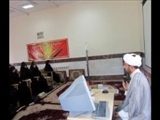 بازدید مسئول دارالقرآن تبلیغات اسلامی استان از اداره شهرستان شبستر