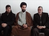 دیدار عوامل اجرایی یادواره شهدای پایگاه مقاومت شهید هاشمی نژاد با رئیس اداره تبلیغات اسلامی اهر
