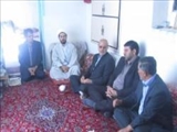دیدار با خانواده های شهدا، ایثارگران و جانبازان در شهرستان اسکو به مناسبت دهه فجر