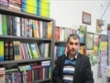 بازدید کارشناس امور قرآنی شهرستان مرند از نمایشگاه کتاب یاس کبود