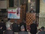 سخنرانی رئیس اداره تبلیغات شهرستان بناب درجمع نماز گزاران نمازجمعه 