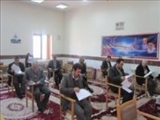 برگزاری آزمون دوره آموزشی مسئولین هیئات مذهبی درشهرستان شبستر