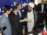 مراسم تودیع و معارفه فرماندار ورزقان