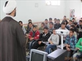 گزارش تصویری از نهضت احکام آموزی ویژه سوم راهنمایی پسران شهرستان اسکو