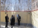 بازدید معاون اداری مالی وکارشناس املاک اداره کل تبلیغات اسلامی استان از شبستر