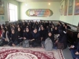 برگزاری گفتمان دینی حجاب و عفاف در مدرسه دخترانه شهید چاووشی مرند