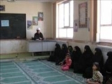 سخنرانی کارشناس اداره تبلیغات اسلامی درمدرسه ۱۷شهریوربستان آباد