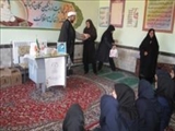 تجلیل از معلمین مدرسه شهید چاووشی مرند با حضور رئیس اداره تبلیغات اسلامی این شهرستان 
