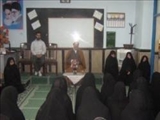 گرامیداشت هفته معلم در دبیرستان دخترانه علوم ومعارف اسلامی صدرا شهرستان بناب
