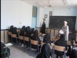 بازدید مدیر کل تبلیغات اسلامی استان آذر بایجانشرقی از مدرسه دخترانه صدرای شهرستان بناب