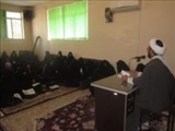 تشکیل جلسه مسئوولین هیئات عزاداری خواهران و مداحان خواهر در اداره تبلیغات اسلامی شهرستان مرند
