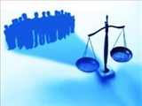 عدالت عبارت است از هر چه که منطبق بر قانون نظام اسلامي باشد