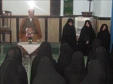 بازدید رئیس اداره تبلیغات اسلامی ورئیس آموزش پرورش از مدرسه دخترانه صدرا شهرستان بناب