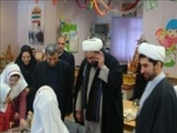 بازدید از نمایشگاه کاردستی از وسایل دور ریختنی در شهرستان ملکان