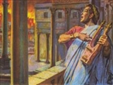 نرون ديوانه رم را آتش زد 