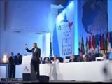 اوباما:تفسیر رهبر ایران از بیانیه سوییس در آمریکا به برداشت کری اولویت یافته است