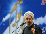 روحانی: ارتش درهمه صحنه ها پیوند خود را با ملت ایران به خوبی نشان داده است
