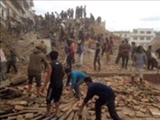 تازه ترین خبرها از زمین لرزه ۷.۹ ریشتری نپال / ۶۸۸ کشته ؛ صدها زخمی 