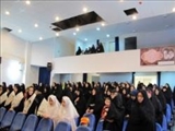 مراسم جشن نیمه شعبان ویژه خواهران در شهرستان هریس برگزار شد