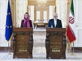 نشست خبری ظریف و موگرینی ؛ آغاز دور جدید گفتگوهای سطح بالا در آینده نزدیک 