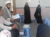 بازدید سرپرست اداره تبلیغات اسلامی و کارشناس فرهنگی شهرستان هریس از موسسه قرآنی فرقان 
