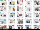 صفحه اول روزنامه های صبح سه شنبه 10 شهریور