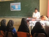 برگزاری گفتمان دینی در هنرستان دخترانه عترت ورزقان 
