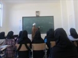 برگزاری گفتمان دینی با موضوع احکام بانوان در مدرسه فدک شهرستان اسکو